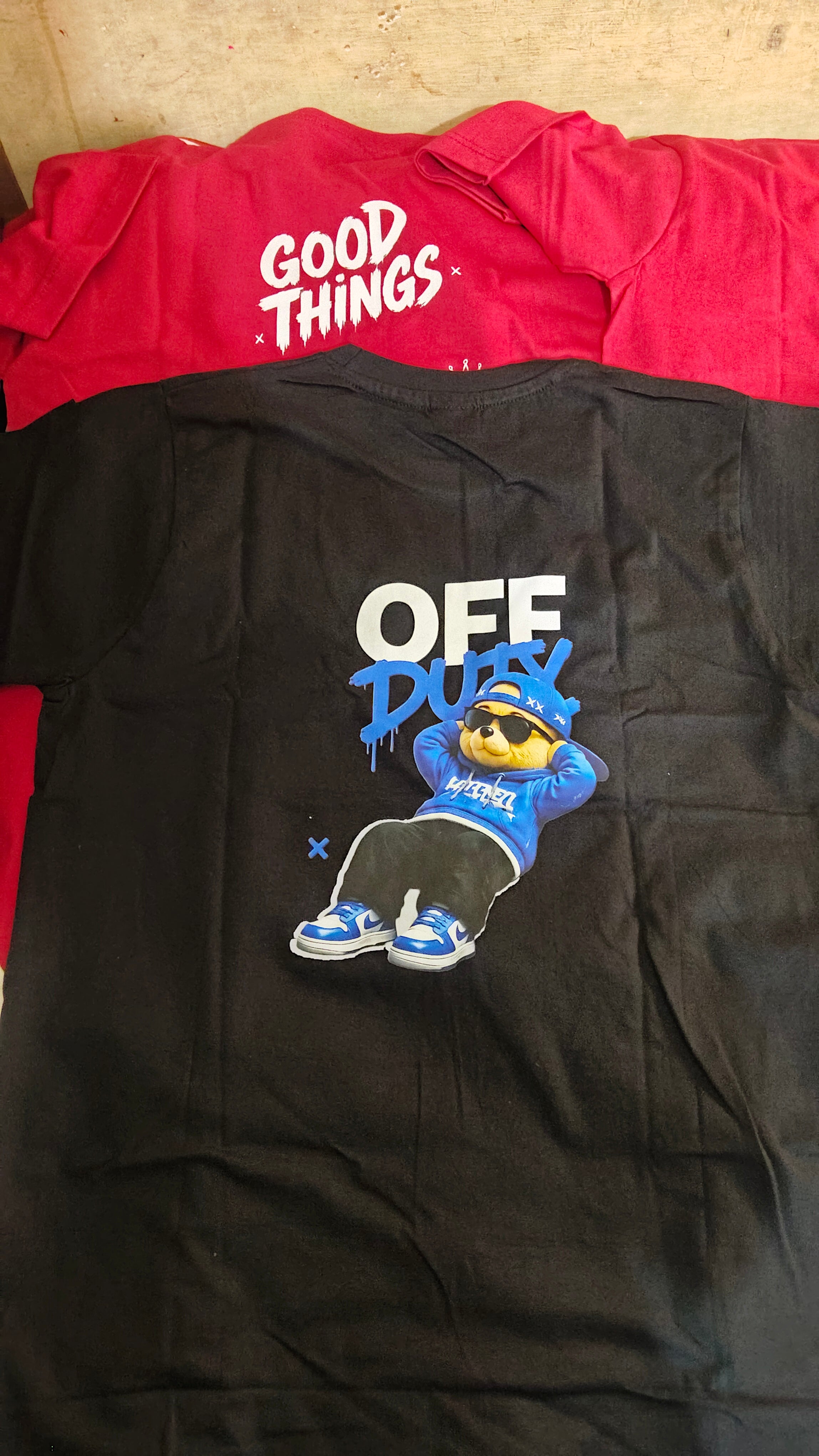 Off Duty Bear T-shirt